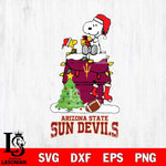 Arizona State Sun Devils Snoopy Sport 11 Svg Eps Dxf Png File, Digital Download