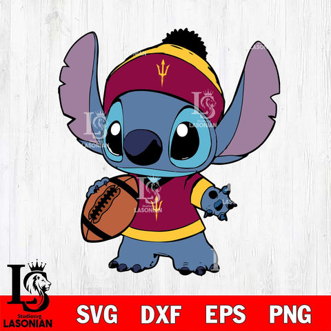 Arizona State Sun Devils Stitch Svg Eps Dxf Png File, NCAA svg, Digital Download, Instant Download