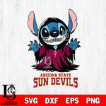 Arizona State Sun Devils Stitch Ghost Svg Eps Dxf Png File, NCAA svg, Digital Download, Instant Download
