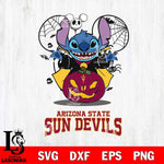 Arizona State Sun Devils Stitch Horror Halloween Svg Eps Dxf Png File, Digital Download, Instant Download