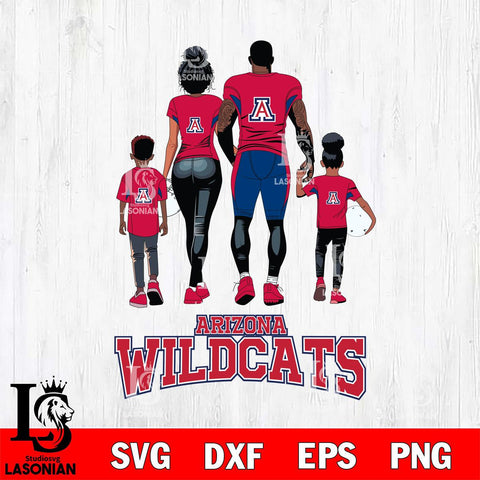 Arizona Wildcats Family Love Rugby SVG DXF EPS PNG FILE,NCAA SVG, Father day Digital Download,Instant Download, Silhouette