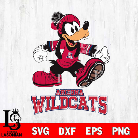 Arizona Wildcats Goofy Cool Sport SVG DXF EPS PNG FILE,NCAA svg ,Football Digital Download,Instant Download, Silhouette