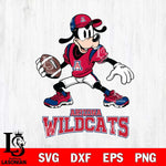 Arizona Wildcats Goofy Disney, Svg Eps Dxf Png File, Digital Download