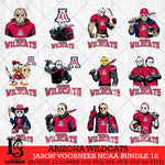 Arizona Wildcats Jason Voorhees NCAA Bundle 12 SVG Svg Eps Dxf Png File, Digital Download