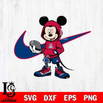 Arizona Wildcats Mickey Wearing Hoodie Sport Svg Eps Dxf Png File, NCAA svg, Digital Download, Instant Download