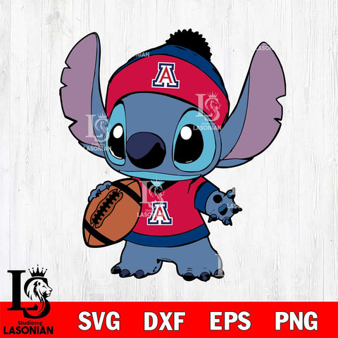 Arizona Wildcats Stitch Svg Eps Dxf Png File, NCAA svg, Digital Download, Instant Download