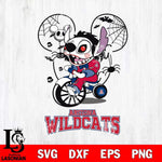 Arizona Wildcats Stitch Jigsaws Halloween Svg Eps Dxf Png File, Digital Download, Instant Download