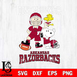 Arkansas Razorbacks Snoopy Dont mess with SVG DXF EPS PNG FILE,Snoopy File Cut, NCAA Digital Download,Instant Download,Christmas Silhouette