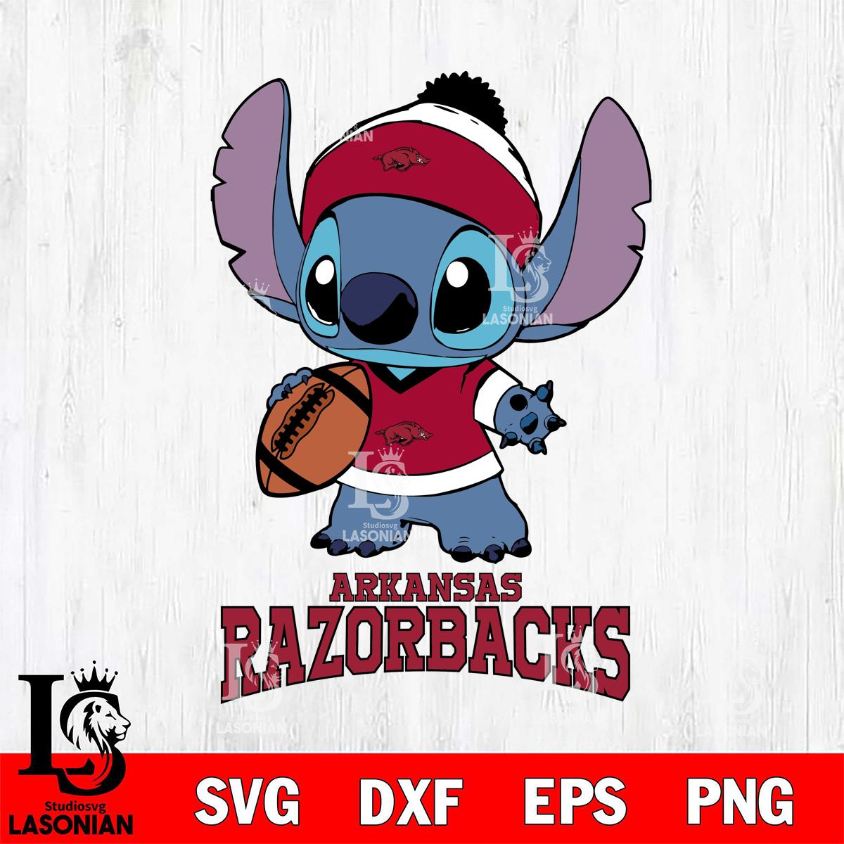 Arkansas Razorbacks Stitch Disney – lasoniansvg