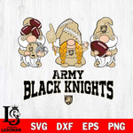 Army Black Knights 3 Gnomes Football Svg Eps Dxf Png File, Digital Download, Instant Download