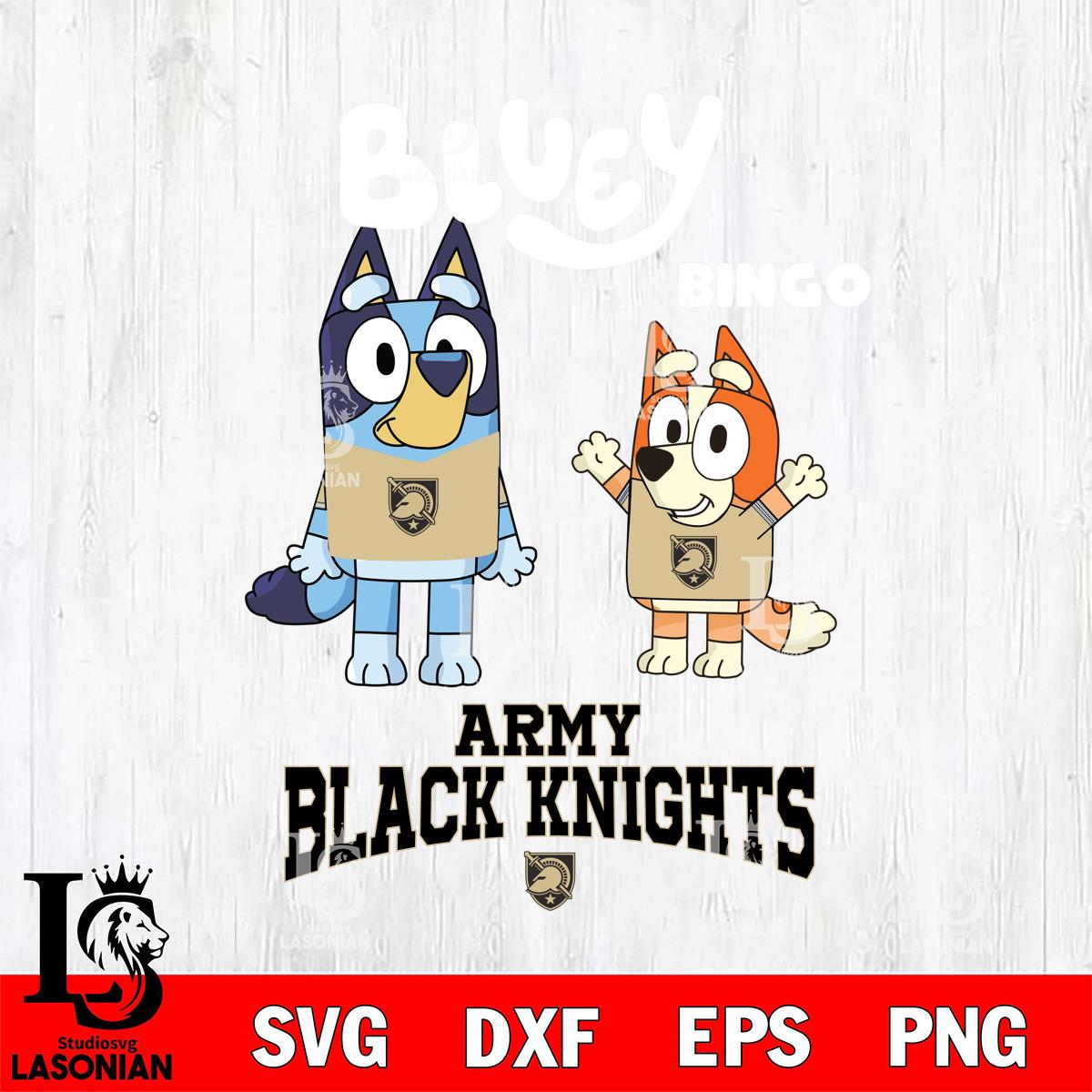 Army Black Knights Bluey & Bingo 4 – lasoniansvg