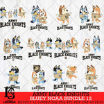 Army Black Knights Bluey Dace Mode NCAA Bundle 12 SVG Eps Dxf Png File, Digital Download, Instant Download