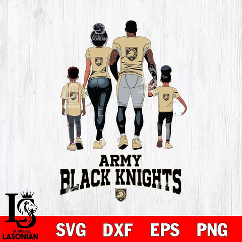 Army Black Knights Family Love Rugby SVG DXF EPS PNG FILE,NCAA SVG, Father day Digital Download,Instant Download, Silhouette