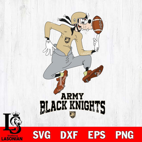Army Black Knights Goofy Circus Football SVG DXF EPS PNG FILE,NCAA svg ,Football Digital Download,Instant Download, Silhouette