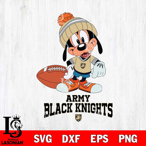 Army Black Knights Goofy Football SVG DXF EPS PNG FILE,NCAA svg ,Football Digital Download,Instant Download, Silhouette
