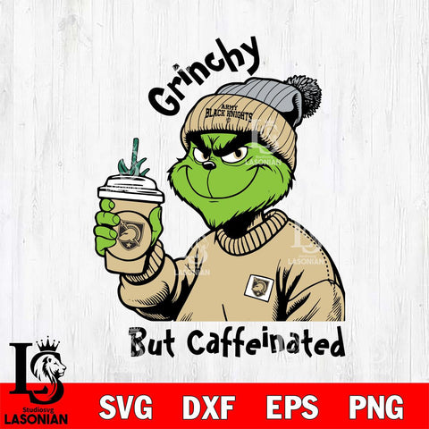 Army Black Knights Grinchy But Caffeinated Svg Eps Dxf Png File, Digital Download, Instant Download