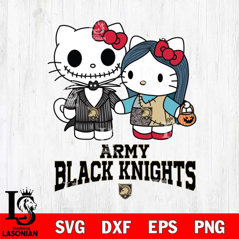 Army Black Knights Hello Kitty Horror 11 Svg Eps Dxf Png File, Digital Download