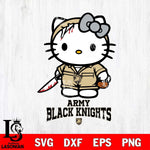 Army Black Knights Hello Kitty Horror 5 Svg Eps Dxf Png File, Digital Download