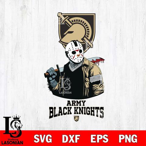 Army Black Knights Jason Voorhees 10 Svg Eps Dxf Png File, Digital Download