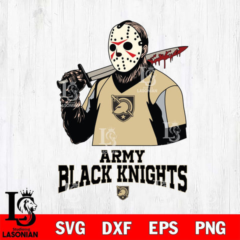 Army Black Knights Jason Voorhees 11 Svg Eps Dxf Png File, Digital Download
