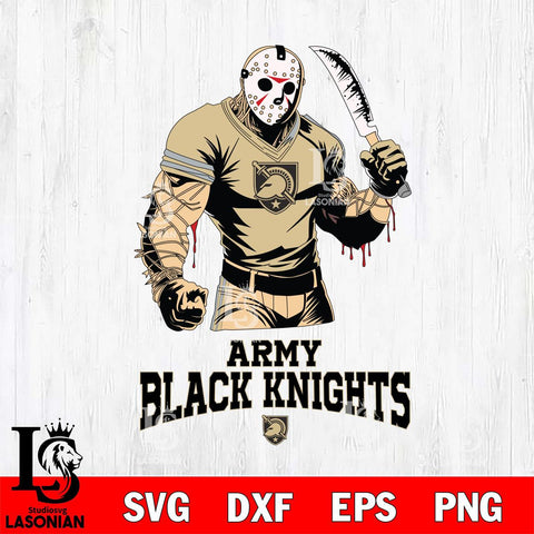 Army Black Knights Jason Voorhees Svg Eps Dxf Png File, Digital Download