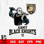 Army Black Knights Jason Voorhees 5 Svg Eps Dxf Png File, Digital Download