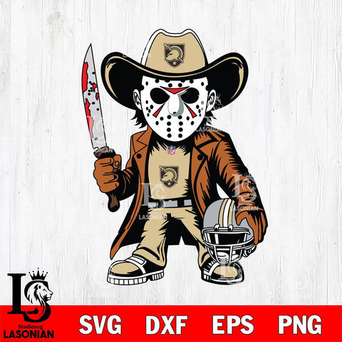 Army Black Knights Jason Voorhees Horror Svg Eps Dxf Png File, NCAA svg, Digital Download, Instant Download