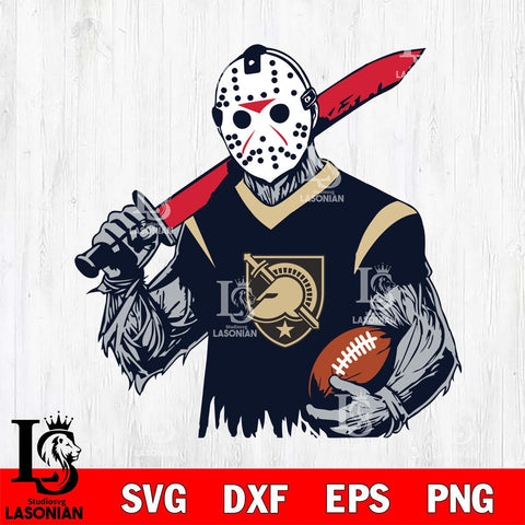 Army Black Knights Jason Voorhees Horror Halloween 2 Svg Eps Dxf Png File, NCAA svg, Digital Download, Instant Download