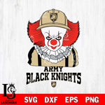 Army Black Knights Pennywise Horror Sport 10 Svg Eps Dxf Png File, Digital Download