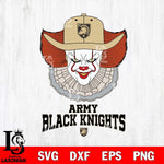 Army Black Knights Pennywise Horror Sport 12 Svg Eps Dxf Png File, Digital Download