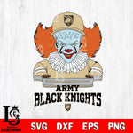 Army Black Knights Pennywise Horror Sport 2 Svg Eps Dxf Png File, Digital Download