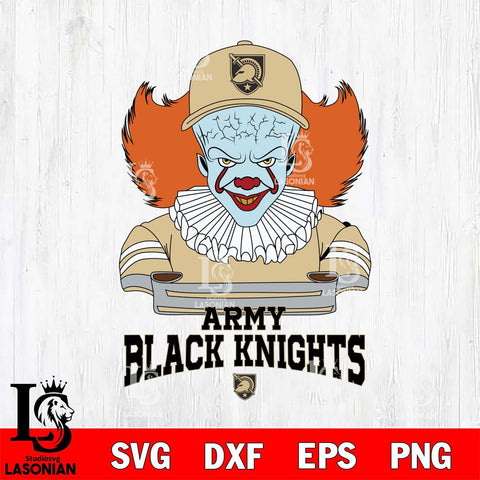 Army Black Knights Pennywise Horror Sport 2 Svg Eps Dxf Png File, Digital Download
