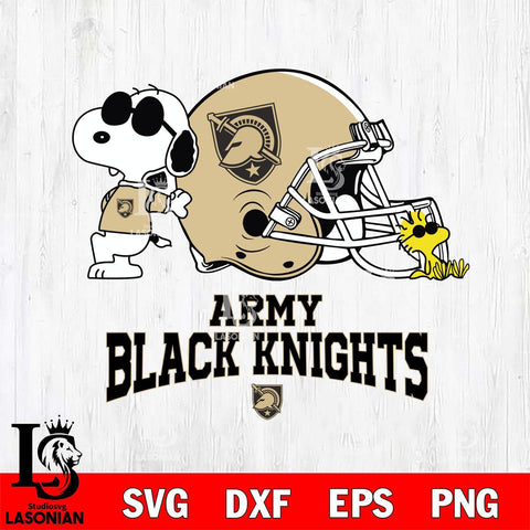 Army Black Knights Snoopy Sport 2 Svg Eps Dxf Png File, Digital Download
