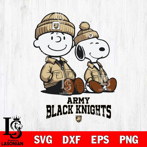Army Black Knights Snoopy Sport 6 Svg Eps Dxf Png File, Digital Download