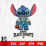 Army Black Knights Stitch Horror Halloween Svg Eps Dxf Png File, NCAA svg, Digital Download, Instant Download
