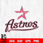 Astros Pink SVG DXF EPS PNG FILE, File Cut, Digital Download,Instant Download, Silhouette