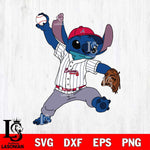 Atlanta Braves Stitch throws ball SVG DXF EPS PNG FILE, MLB File Cut, Digital Download,Instant Download, Silhouette, Stitch Cricut