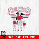 Best dad ever Atlanta Falcons SVG DXF EPS PNG FILE, File Cut, Digital Download,Instant Download, Silhouette, Cricut