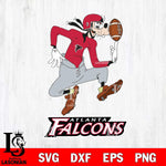 Atlanta Falcons Goofy Circus Football SVG DXF EPS PNG FILE,NFL Cricut ,Football Digital Download,Instant Download, Silhouette
