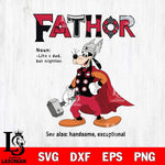 Atlanta Falcons Goofy Fathor Sport Svg Eps Dxf Png File, NFL File Cut,Digital Download,Instant Download,Disney Svg Files