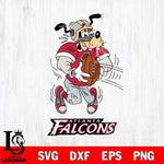 Atlanta Falcons Goofy Sport Football SVG DXF EPS PNG FILE,NFL Cricut ,Football Digital Download,Instant Download, Silhouette