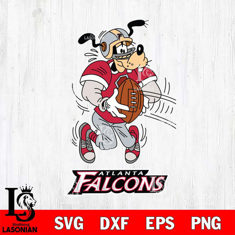 Atlanta Falcons Goofy Sport Football SVG DXF EPS PNG FILE,NFL Cricut ,Football Digital Download,Instant Download, Silhouette