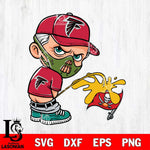 Atlanta Falcons Hannibal Lecter Piss On Tampa Bay Buccaneers Svg Eps Dxf Png File, Digital Download, Instant Download