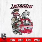 Atlanta Falcons Jason Voorhees Horror 10 Svg Eps Dxf Png File, NFL svg, Digital Download, Instant Download