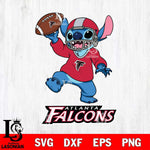 Atlanta Falcons Lilo and stitch Sport SVG DXF EPS PNG FILE, Stitch File Cut,NFL Digital Download,Instant Download, Silhouette