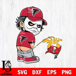 Atlanta Falcons Michael Myers Piss On Tampa Bay Buccaneers Svg Eps Dxf Png File, Digital Download, Instant Download