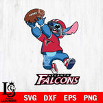 Atlanta Falcons Stitch Rugby Ball SVG DXF EPS PNG FILE, Stitch File Cut,NFL Digital Download,Instant Download, Silhouette