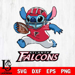 Atlanta Falcons Stitch Run Football SVG DXF EPS PNG FILE, Stitch File Cut,NFL Digital Download,Instant Download, Silhouette