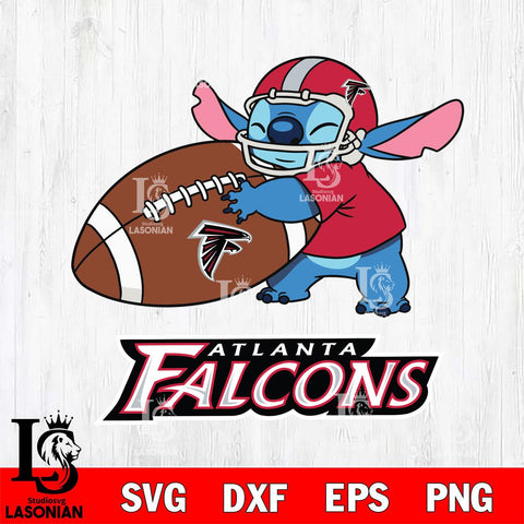 Atlanta Falcons Stitch Sport SVG DXF EPS PNG FILE, Stitch File Cut,NFL Digital Download,Instant Download, Silhouette