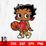 Atlanta Hawks Betty Boop NBA 4 Svg Eps Dxf Png File, NBA svg, Digital Download, Instant Download